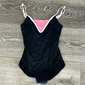 Black and Pink Swimsuit